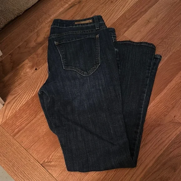 Simply Vera Vera Wang Deep Indigo Jeans - Picture 1 of 7